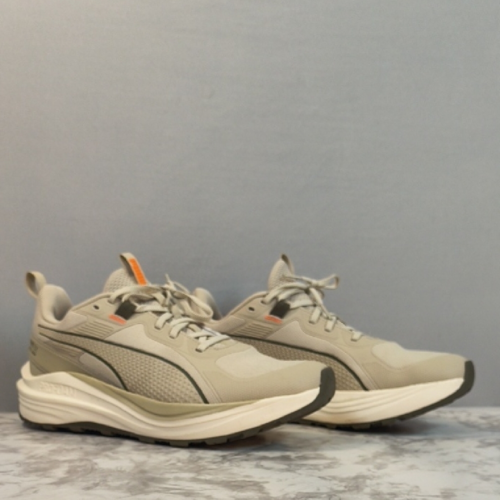 Puma Men's Puretex Waterproof Beige Athletic Sneakers , Size 9